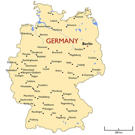 Almanya haritası